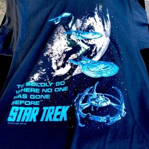 Vintage 1993 Star Trek βdead stock βtee size M